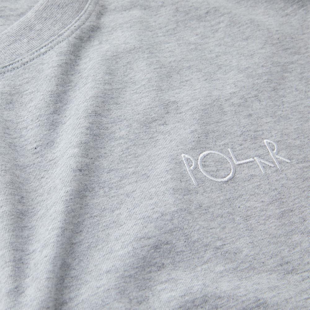 Polar Skate Co. Script T-Shirt - Grey - Aylesbury Skateboards UK