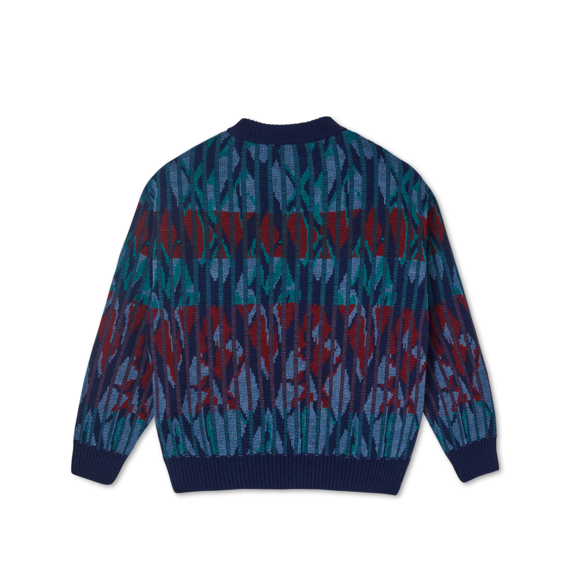 Polar Skate Co. Paul Knitted Sweatshirt - Rich Navy