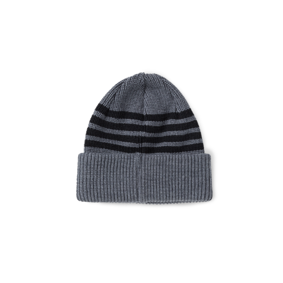 Polar Skate Co. Stripe Merino Beanie - Grey