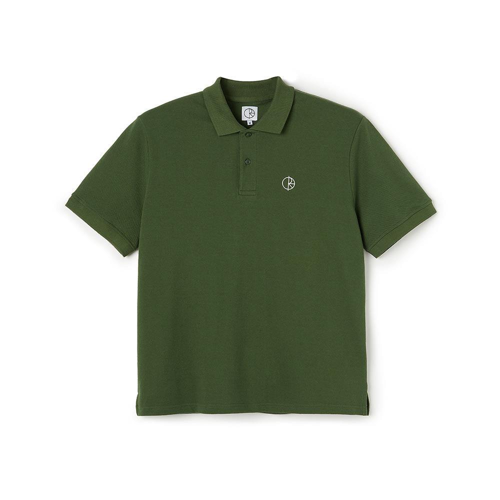 Polar Skate Co. Pique Shirt - Hunter Green - Aylesbury Skateboards UK