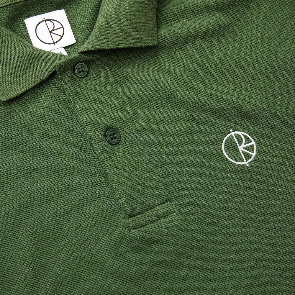 Polar Skate Co. Pique Shirt - Hunter Green - Aylesbury Skateboards UK
