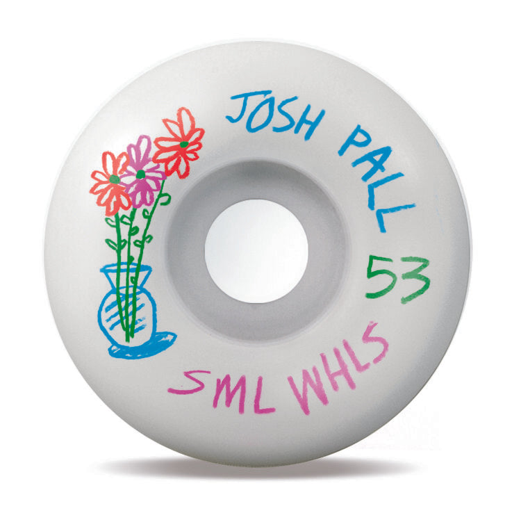 sml. Wheels Pencil Pushers Josh Pall V-Cut Skateboard Wheels - 53mm