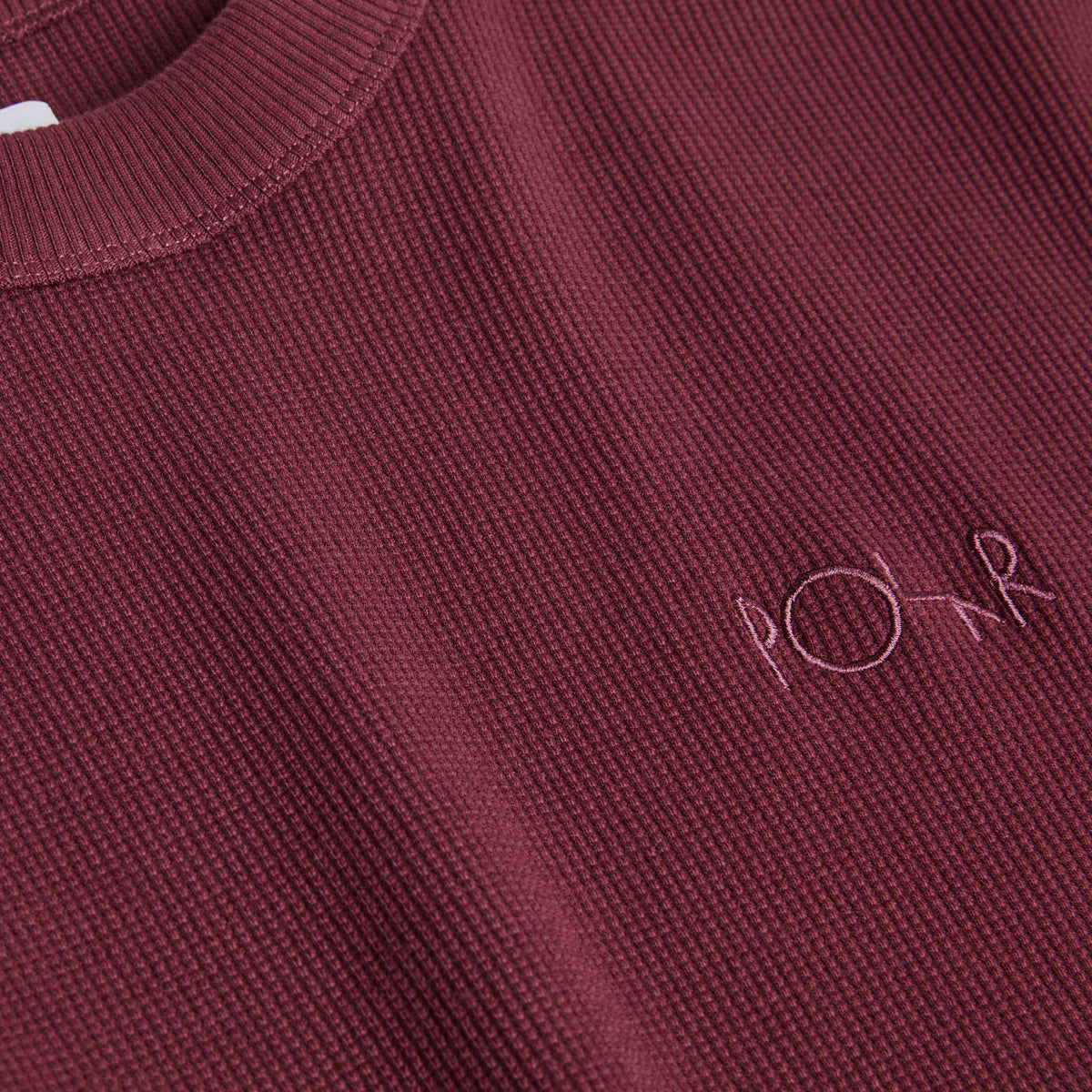 Polar Skate Co. Shin T-Shirt - Wine