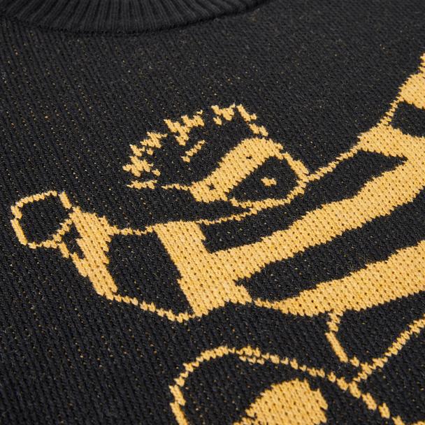 Polar Skate Co. Skate Dude Knit Sweater - Black