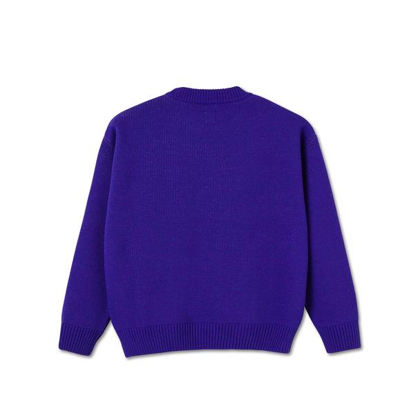 Polar Skate Co. Skate Dude Knit Sweater - Purple
