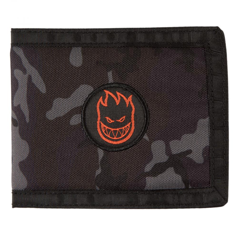 Spitfire Bighead Wallet - Black Camo