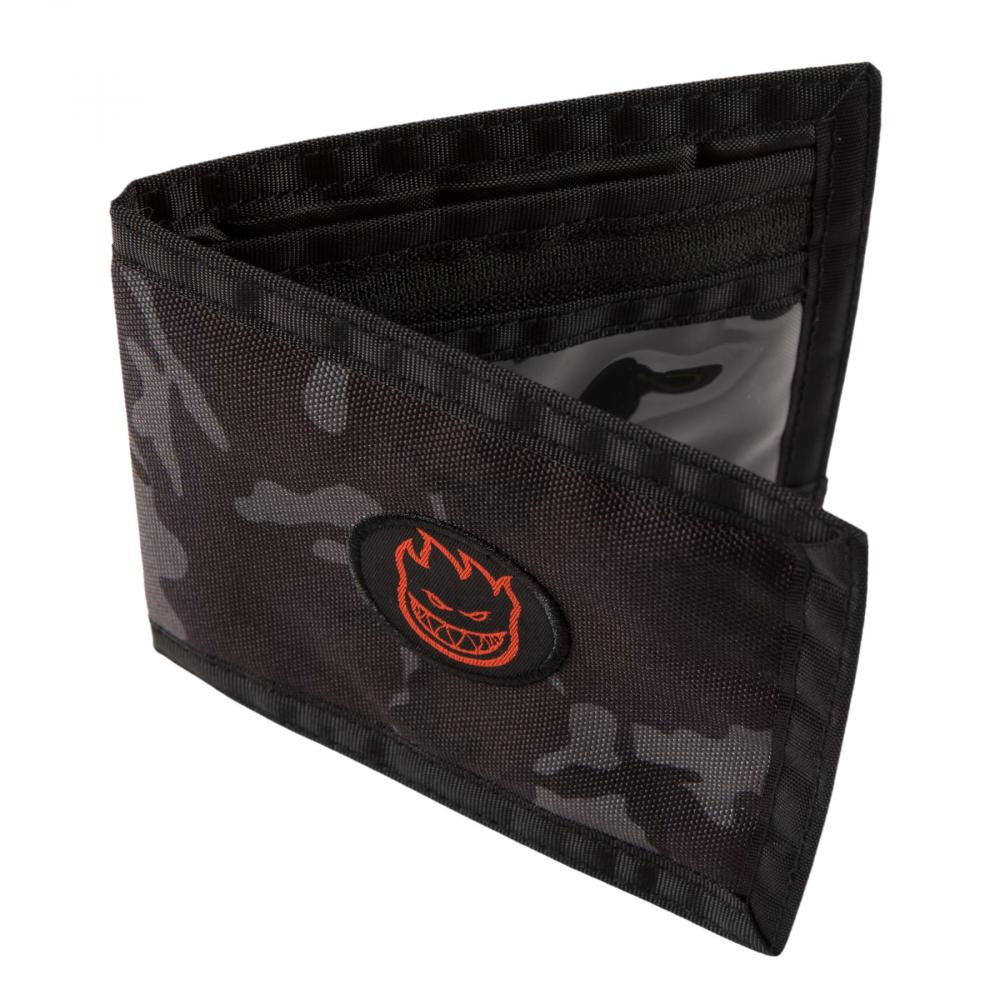 Spitfire Bighead Wallet - Black Camo