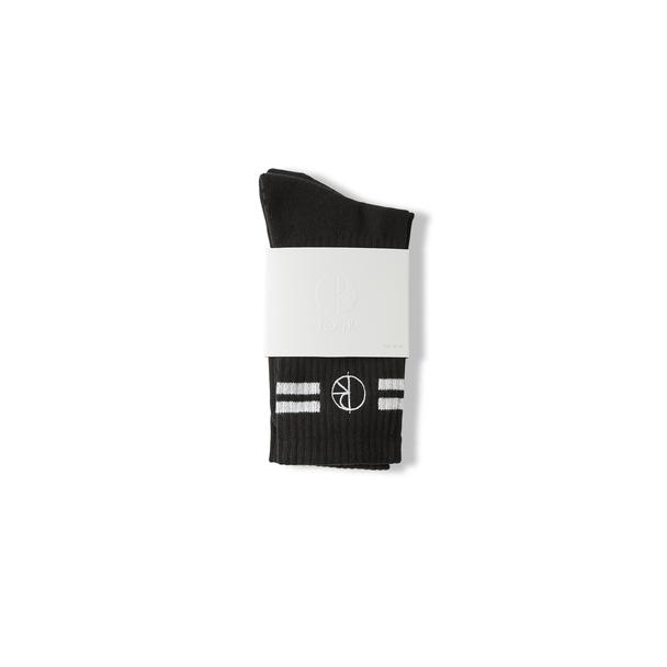 Polar Skate Co. Stroke Logo Socks - Black