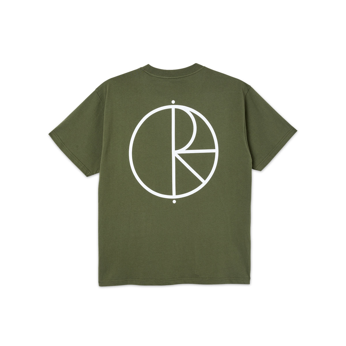 Polar Skate Co. Stroke Logo T-Shirt - Uniform Green