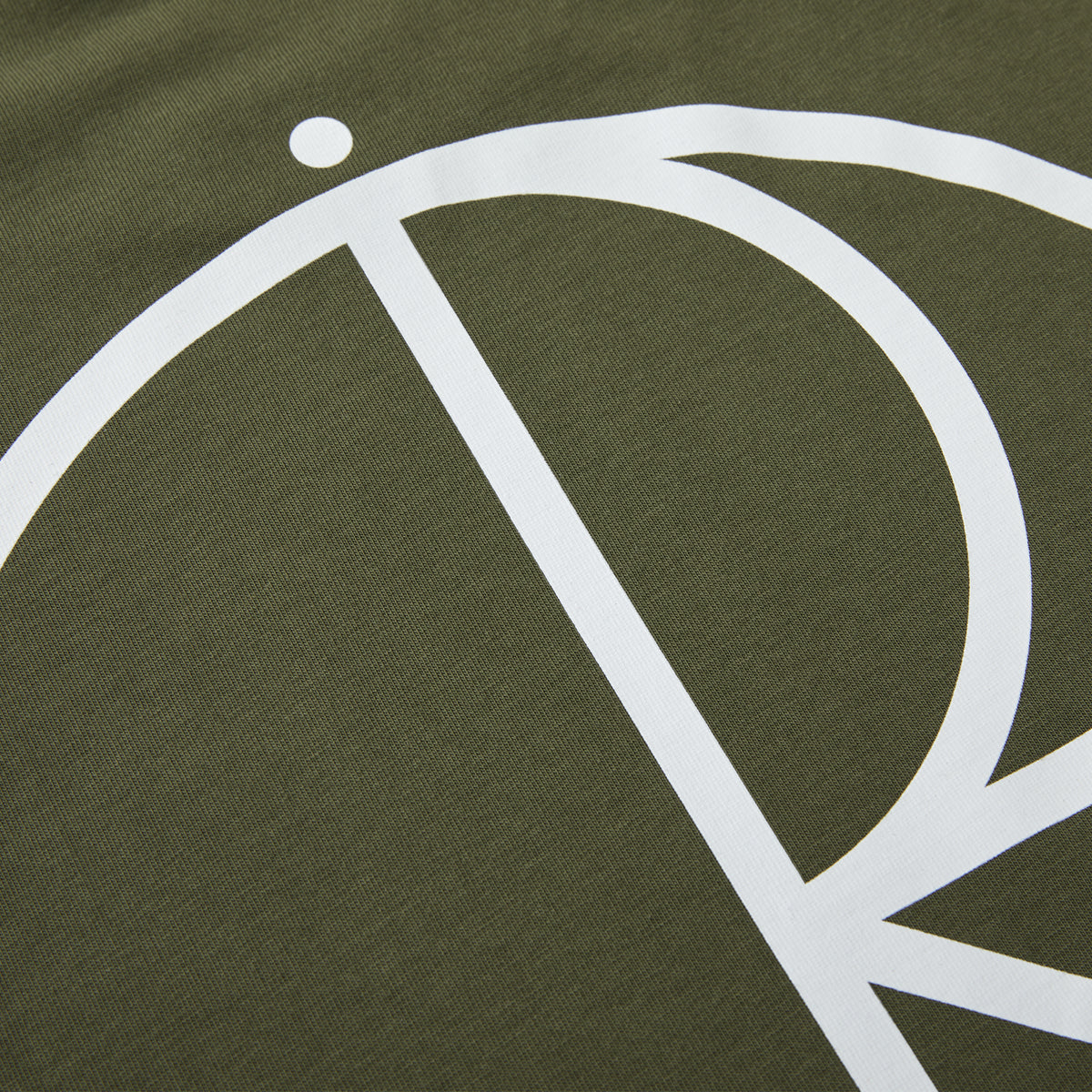 Polar Skate Co. Stroke Logo T-Shirt - Uniform Green