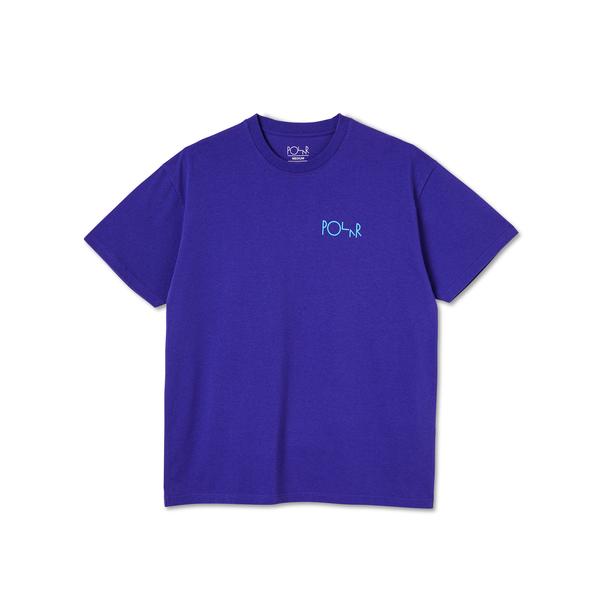 Polar Skate Co. Stroke Logo T-Shirt - Purple