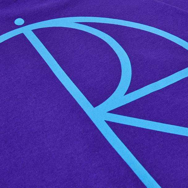 Polar Skate Co. Stroke Logo T-Shirt - Purple
