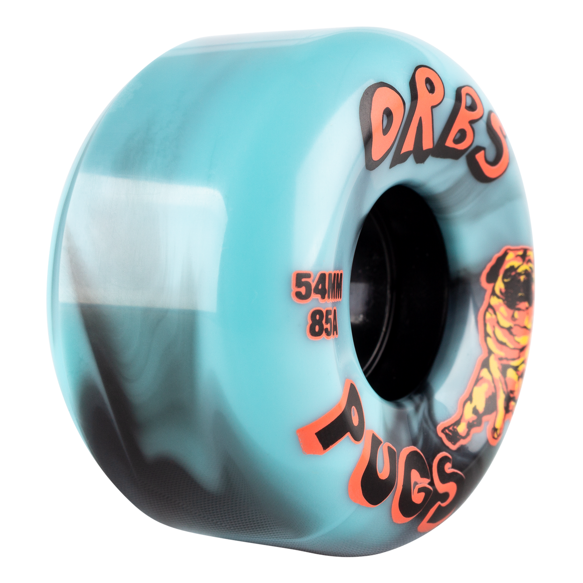 Welcome Orbs Pugs 85A Black/Blue - 54mm