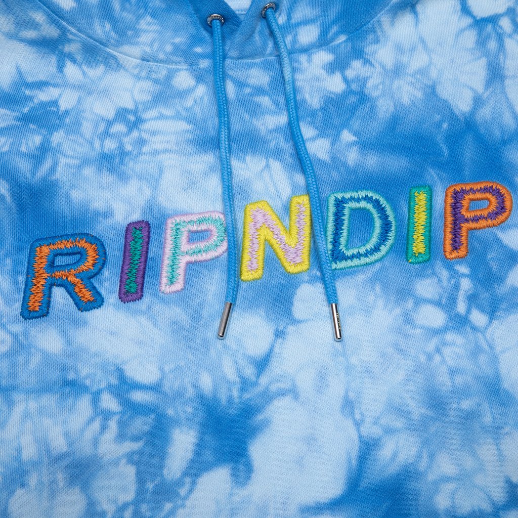 Rip N Dip Prisma Hoodie - Blue Lightning Wash