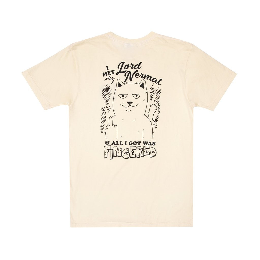 Rip N Dip Fingered T-Shirt - Natural