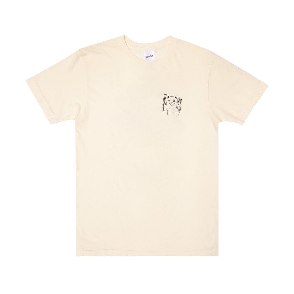 Rip N Dip Fingered T-Shirt - Natural
