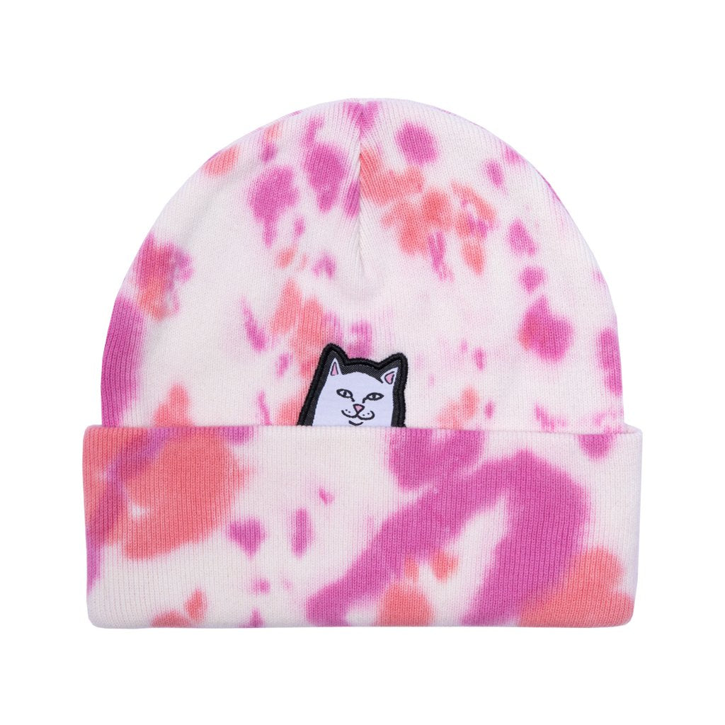 Rip N Dip Lord Nermal Beanie - Pink Tie Dye