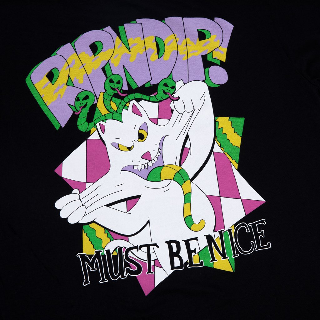 Rip N Dip Topanga Bandit T-Shirt - Black