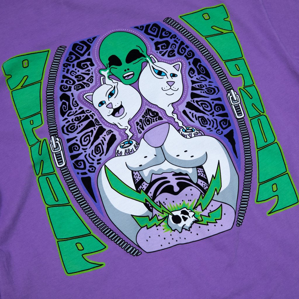 Rip N Dip Firewire T-Shirt - Light Purple