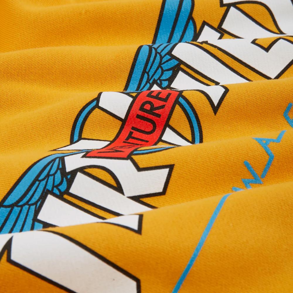 Thrasher Venture Collab Hoodie - Gold