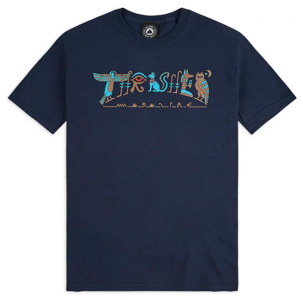 Thrasher Hieroglyphic T-Shirt - Navy