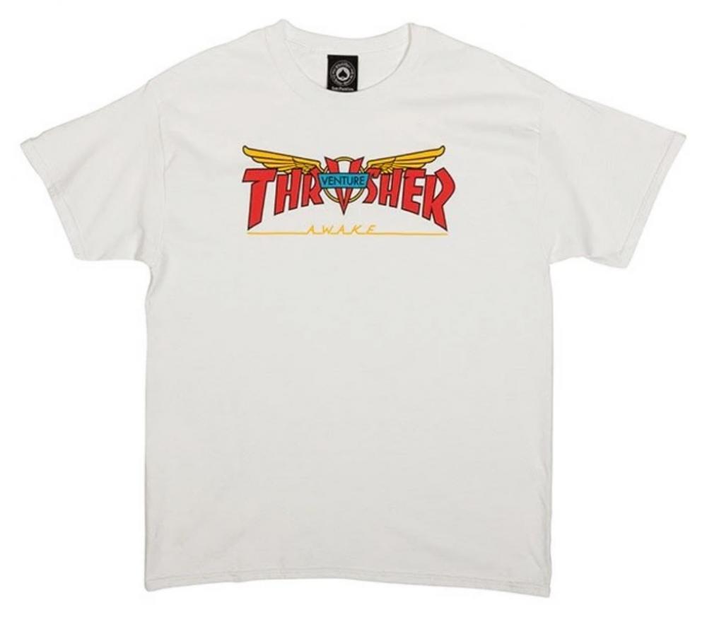 Thrasher Venture Collab T-Shirt - White