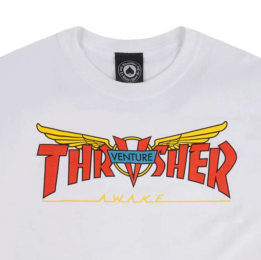 Thrasher Venture Collab T-Shirt - White