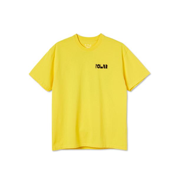 Polar Skate Co. Trippin' T-Shirt - Lemon