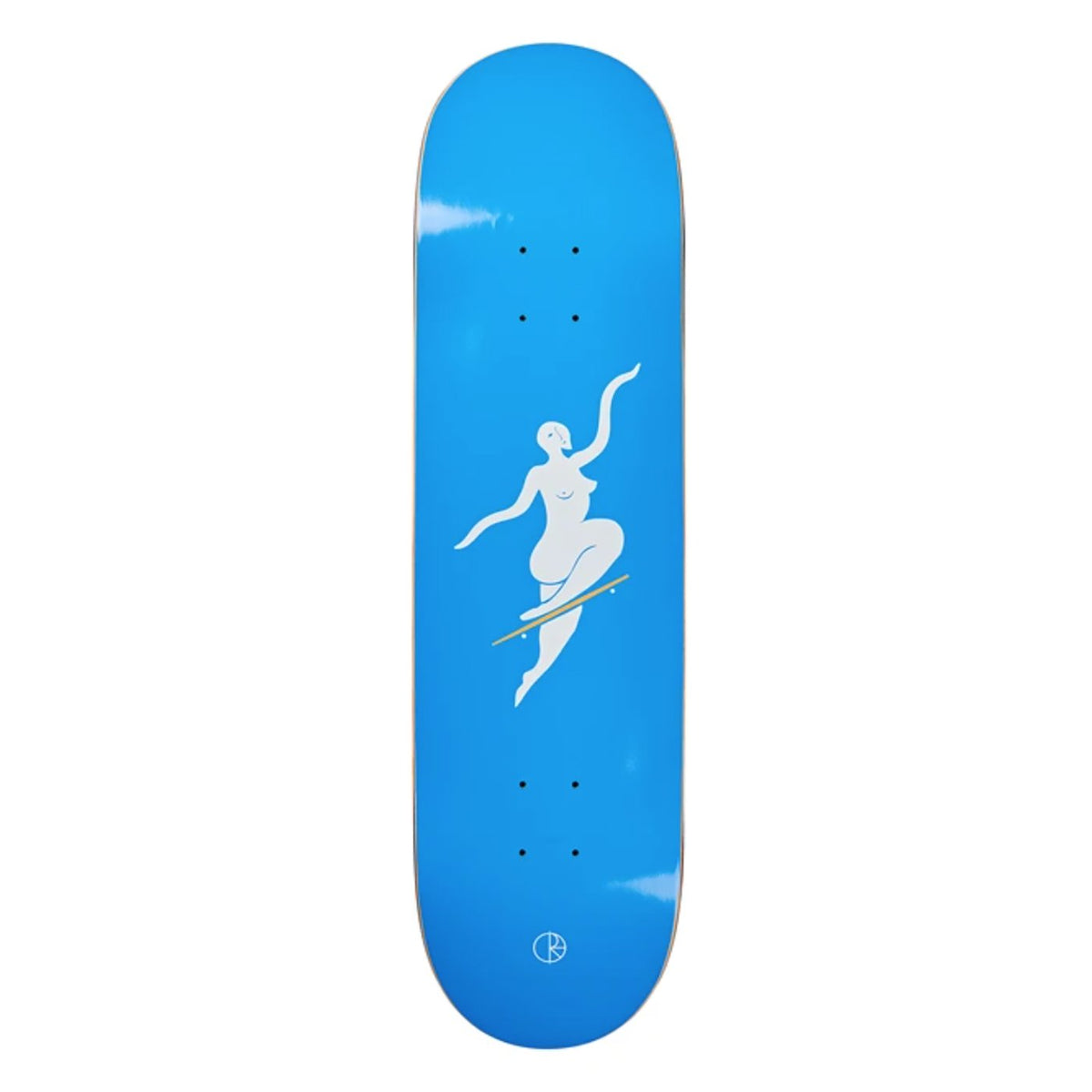Polar Skate Co. No Comply BLUE Skateboard Deck - 8.5"