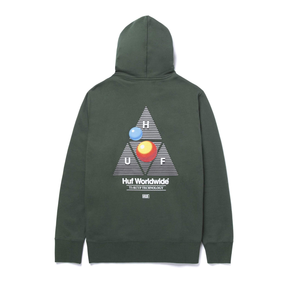 HUF Video Format TT Pullover Hoodie - Dark Green
