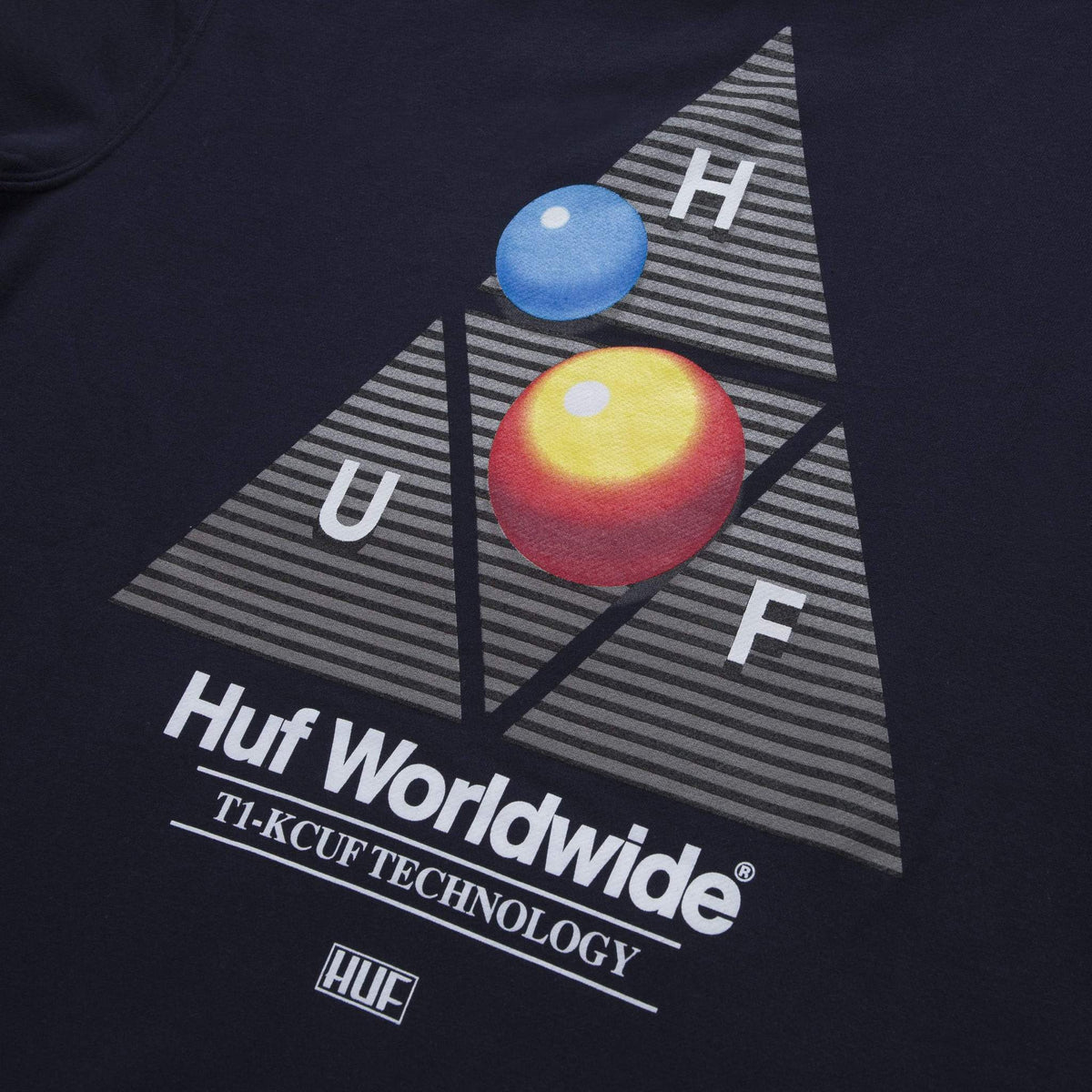 HUF Video Format TT Pullover Hoodie - Navy Blazer