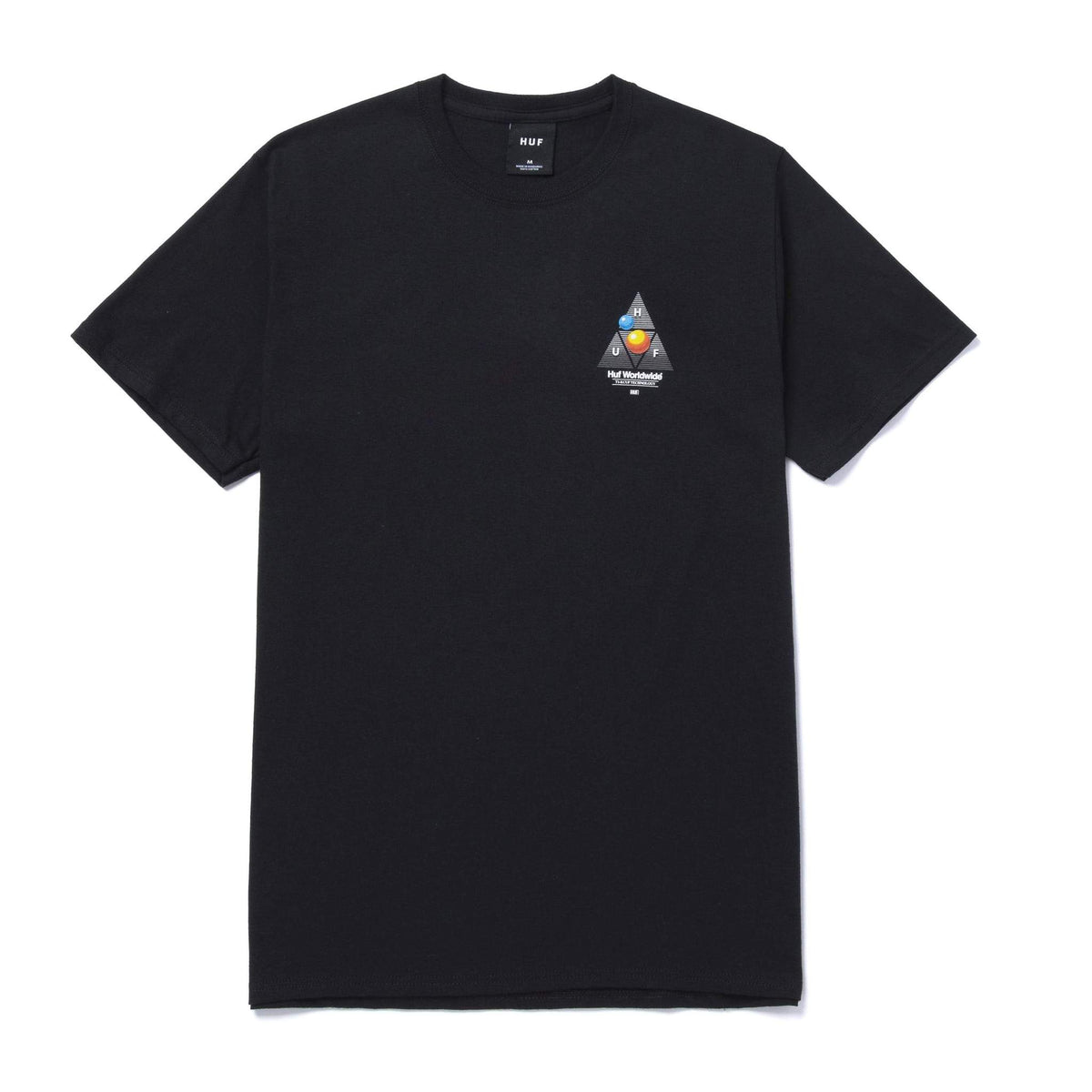 HUF Video Format Triple Triangle T-Shirt - Black