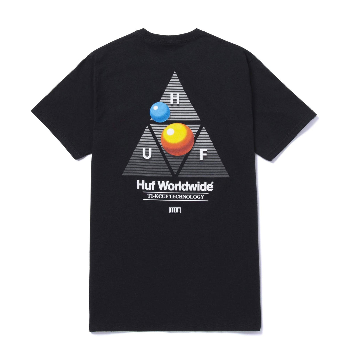 HUF Video Format Triple Triangle T-Shirt - Black