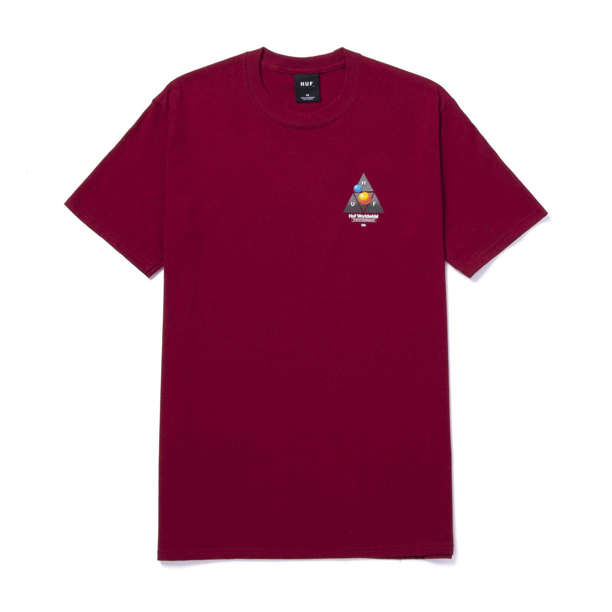 HUF Video Format Triple Triangle T-Shirt - Cardinal Red