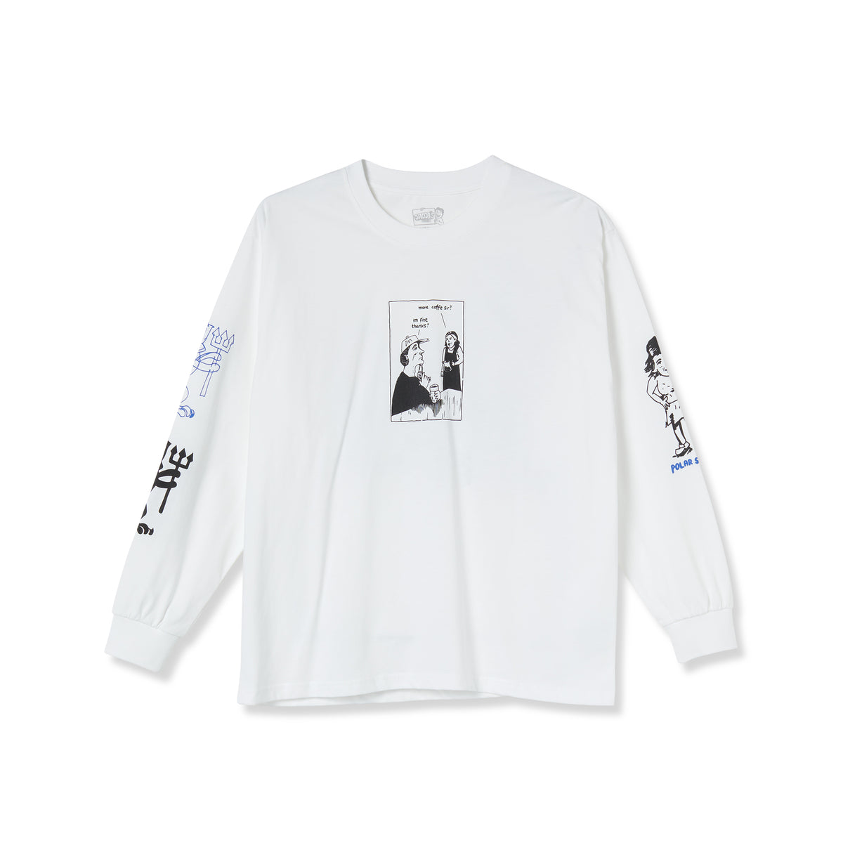 Polar Skate Co. Year 2020 Longsleeve T-Shirt - White