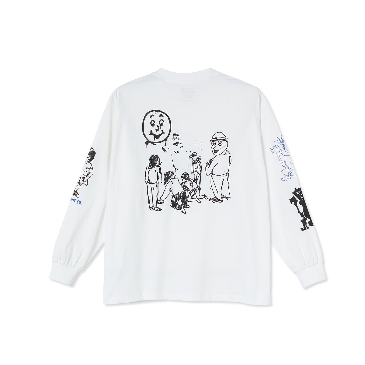 Polar Skate Co. Year 2020 Longsleeve T-Shirt - White