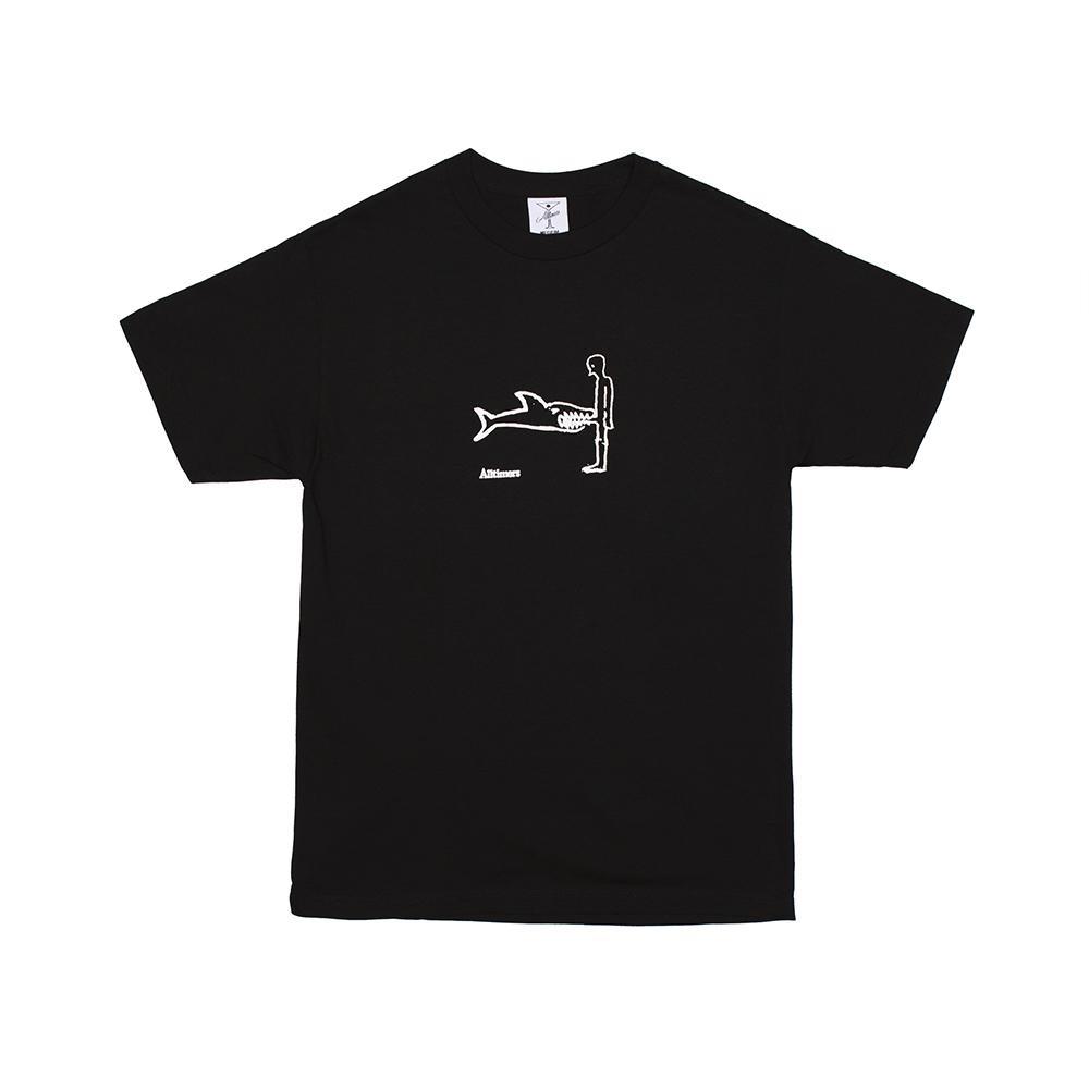 Alltimers Shark Dick T-Shirt  - Black - Aylesbury Skateboards UK