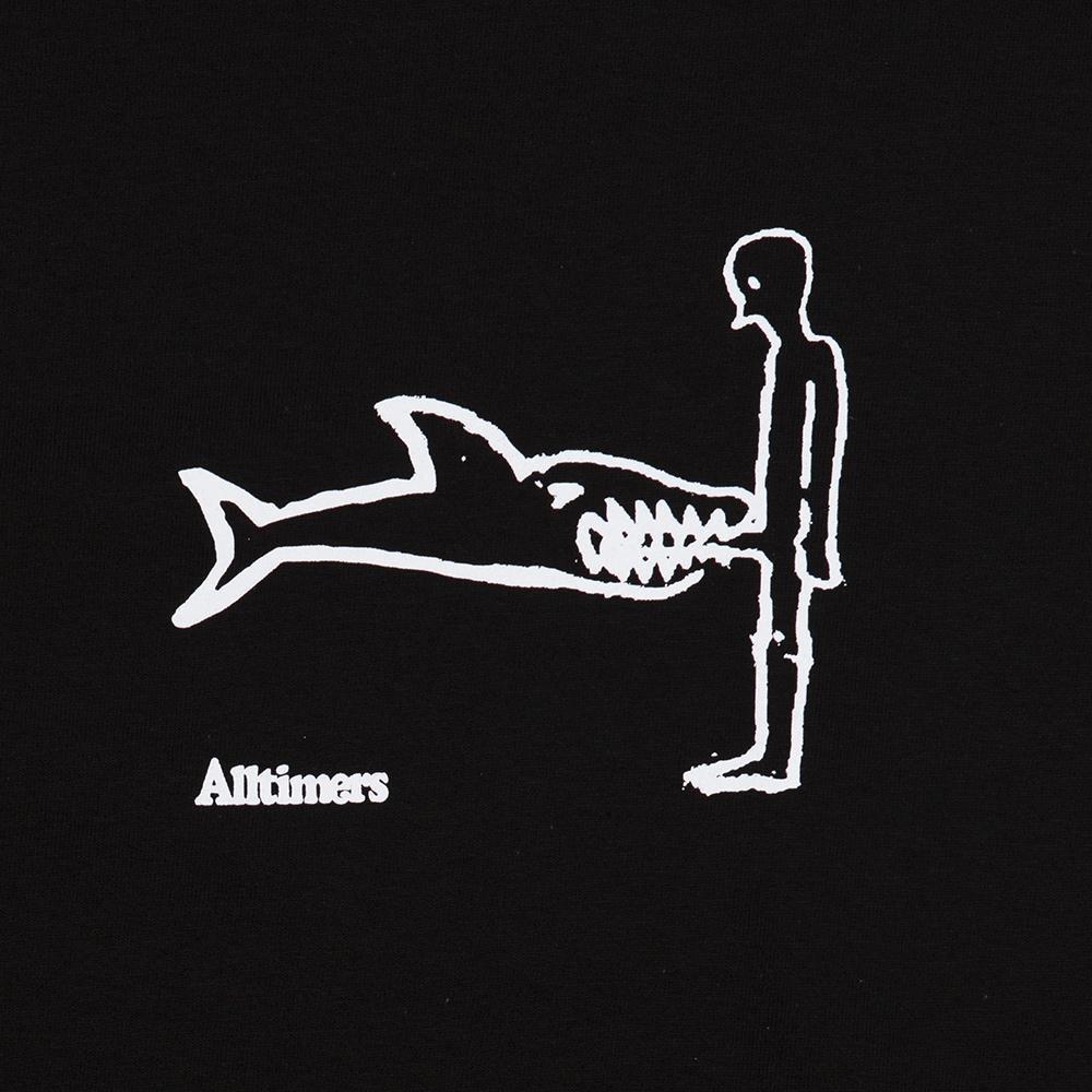 Alltimers Shark Dick T-Shirt  - Black - Aylesbury Skateboards UK