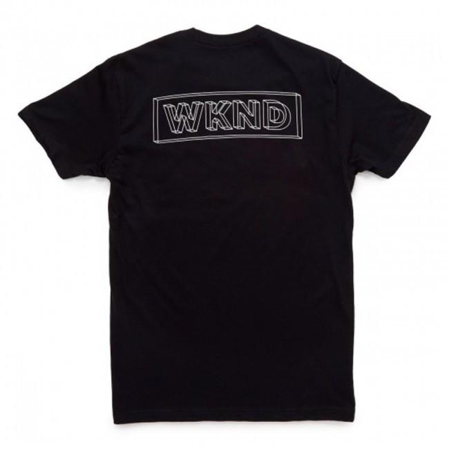 WKND Wire Frame T-Shirt - Black - Aylesbury Skateboards UK