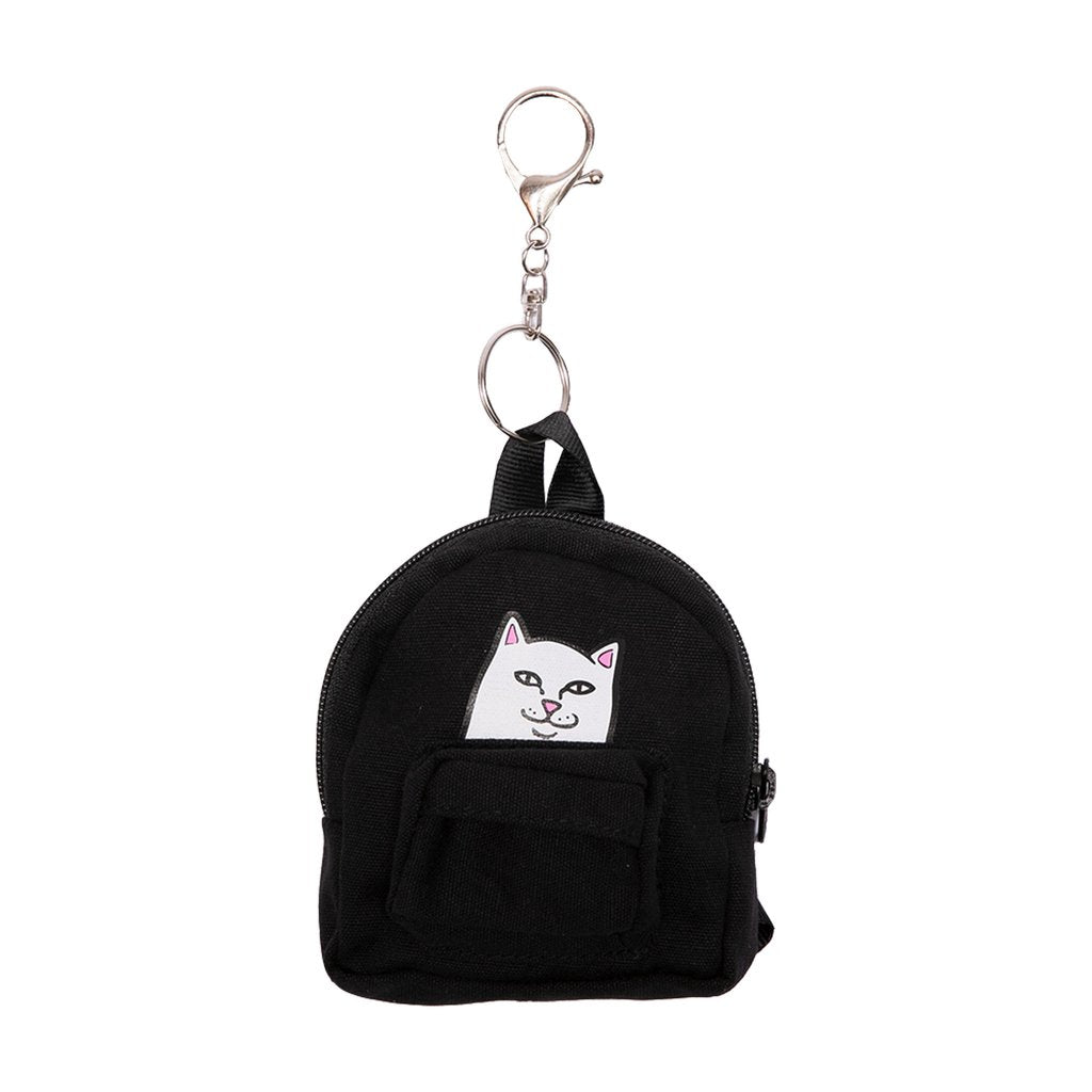 Rip N Dip Lord Nermal Mini Backpack Key Chain - Black
