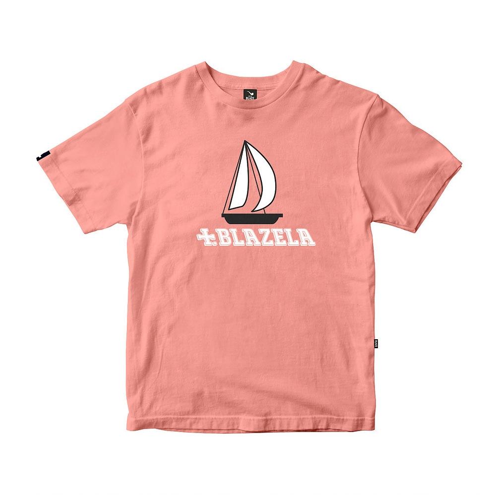 Blaze Supply Boat T-Shirt - Salmon - Aylesbury Skateboards UK