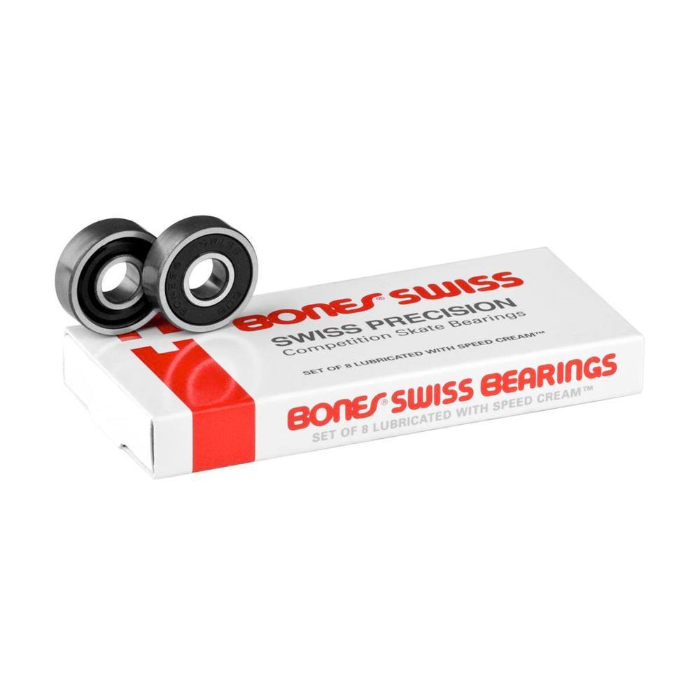 Bones 608 Original 8mm Swiss Skateboard Bearings - Aylesbury Skateboards UK