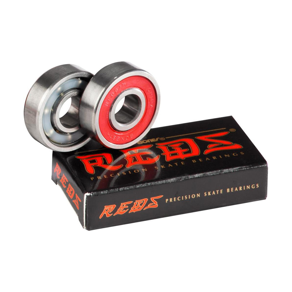 Bones Reds 608 Skateboard Bearings (Single wheel replacement) - 8mm