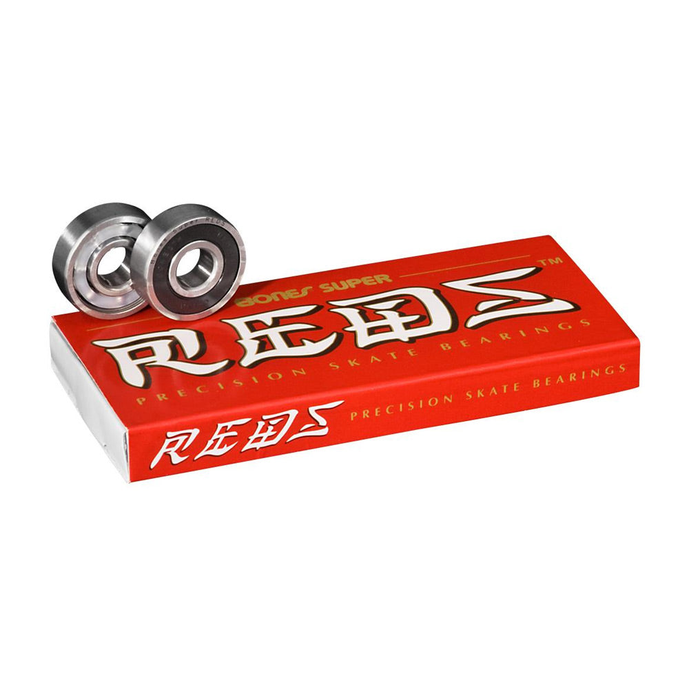 Bones Super Reds 608 Skateboard Bearings - 8mm