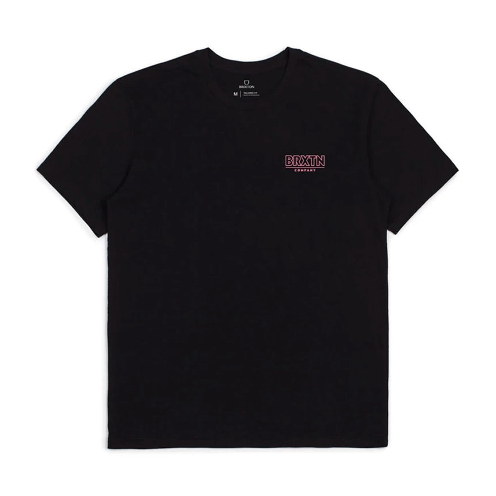 Brixton Bite Tailored T-Shirt - Black