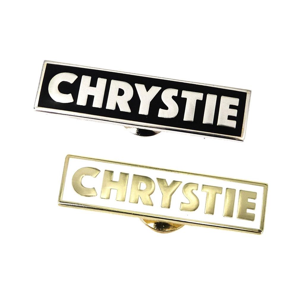 Chrystie NYC OG Logo Pins - Set of 2 - Aylesbury Skateboards UK