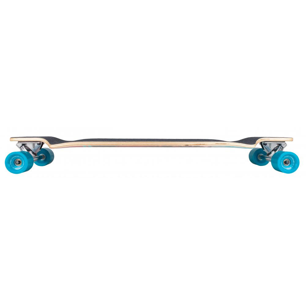 D Street Drop Down Hawaiian Complete Longboard