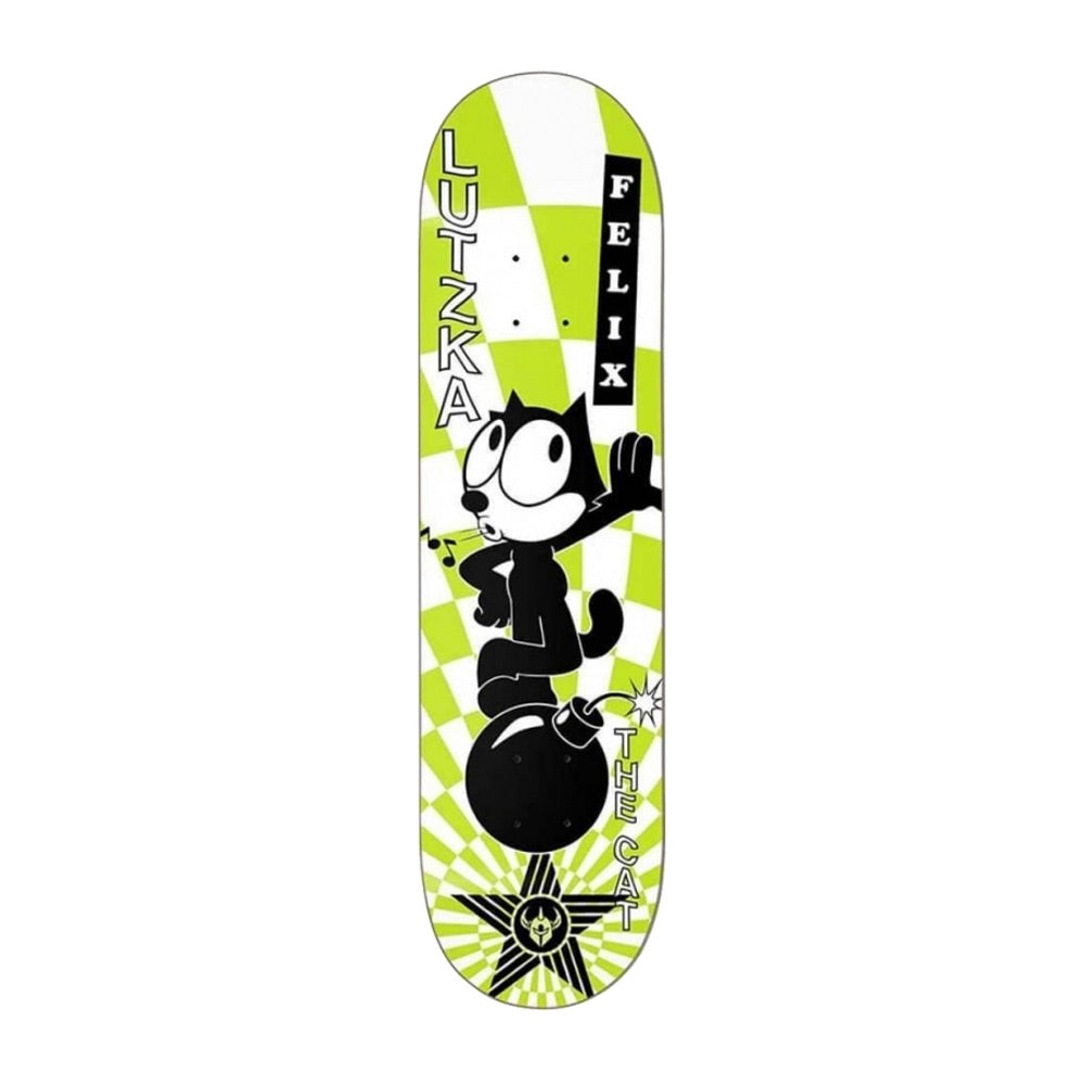 Darkstar Greg Lutzka Felix Vortex R7 Skateboard Deck - 8.125"