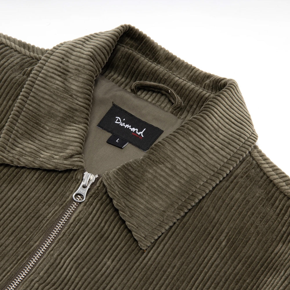 Diamond Supply Co. Sierra Cord Jacket - Army