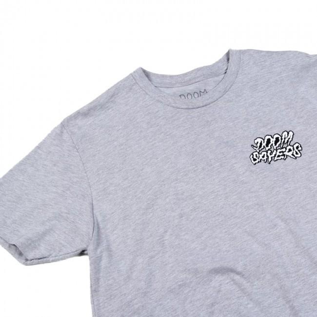 Doom Sayers Up Yours T-Shirt - Grey - Aylesbury Skateboards UK